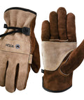 Heavy Duty Leather Work Gloves For Men And Women With Cowhide And Cotton Lined Interior Tough As Nails For Gardening Welding Construction Chainsaw Farm And Ranch Tasks Abrasion Resistant With Firm Grip