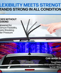8 Inch Short Rubber Replacement Antenna Flexible on Dodge Jeep Models