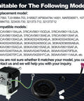 Furnace Inducer Draft Motor Assembly 115V 60Hz 65W With Fan Blade Blower Wheel Wiring Harness Fits Carrier Bryant Payne