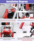 Installation of Beefed Up Mini Bike Front Suspension Forks Kit For Coleman CT200U CT200U EX BT200X Axis M200 Minibike