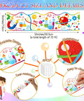 Image showing Colorful Science Bulletin Board Borders Set 72 Feet Scalloped Chemistry Lab Trim with kid-friendly design and features.