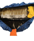 Waterproof Cleaning Protector Bag For Mini Split AC Indoor Unit 18000 BTU 24000 BTU 36000 BTU with soapy water inside.