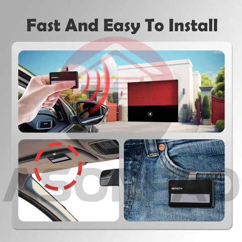 Two Pack Replacement Remote For LiftMaster 971LM And Chamberlain 950CB Garage Door Opener With Beefed Up Security Plus Learn Button Compatibility And 390MHz