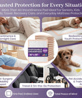 Heavy Duty Disposable Underpads 200 Count 30 X 36 Inches Ultra Absorbent Bed Pads for Incontinence and Senior Wellness in various use scenarios.