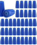 150 Pcs Waterproof Wire Connectors Outdoor Splice Terminals For 22 To 12 AWG Cable Wire Blue, DIY Friendly, Plug And Play