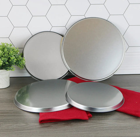 Stovetop Burner Covers For Electric Range Set Of 4 Decorative Lightweight Tin Covers In Stainless Steel Color Conceal Messy Drip Pans