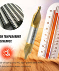 Center drill set, 2.5mm, 10‑pc M2 HSS TiN coated for metal fabrication, 60° chamfering and centering