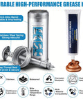 Compact Mini Grease Gun Kit With High Performance Bicycle Grease For Precise Lubrication And Lube Of Chains Pedals Bearings And More