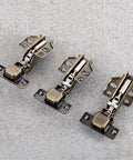 Ultra Quiet Cabinet Hinges 2 Pack Hydraulic Mute Stainless Steel Door Closers with Copper Core Damper Buffer