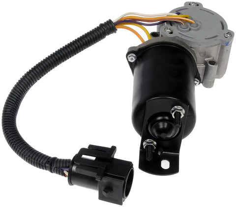 Direct Replacement Transfer Case Motor Built Hardcore For The Long Haul With Factory Style Connectors And Weathertight Seals close-up view