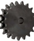 Heavy Duty Roller Chain Sprocket For Series 80 Mechanical Drives Packing 23 Teeth With 1 Inch Pitch Type A Hub Design and Reboreable Bore.