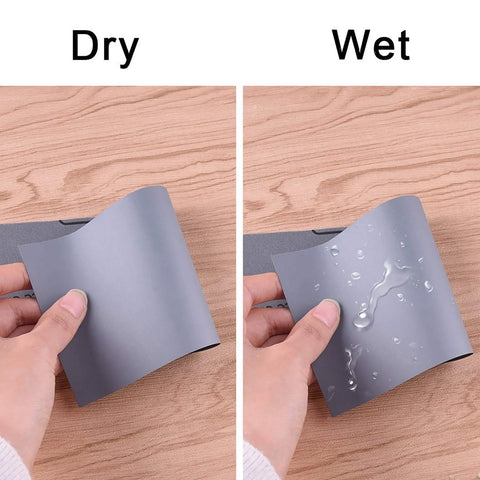 Pro Grade Wet And Dry Sandpaper Set Of 30 Grit Papers 2000 3000 5000 7000 10000 with hand holding dry and wet sheets