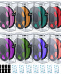 8 Pack 3D Printer Filament Storage Boxes Portable Sealed Waterproof and Dustproof with Desiccant and Pen, 1.75mm spools visible