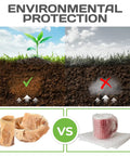 Comparison of honeycomb packing paper and plastic bubble wrap for environmental protection