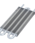 Hot Selling CVT Transmission Oil Chiller Kit With 4 Port And 6 Rows for Nissan, metal cooling component close-up