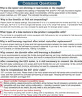 Common questions and troubleshooting for All In One Ebike Controller Kit 24V 36V 48V Compatible 25A 500W.
