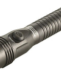 Strion DS HL Rechargeable Flashlight With Piggyback Charger, Dual Switches, shown on a white background