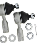 Tie Rod End Kit for Kawasaki Mule 39112-0008 Replacement With M14x1.5 Threaded Rod And Knuckle Side M10x1.25 Fits 2007–2023 Mule 610 XC SX KAF400 4x4 Models, Heavy-Duty OEM Style Upgrade for Reliable Steering and Durability, two tie rod ends with hardware