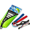 Dual Line Parafoil Kite For Easy Kiting, Synapse 140 Cilantro Color, kite bag and accessories shown for quick setup