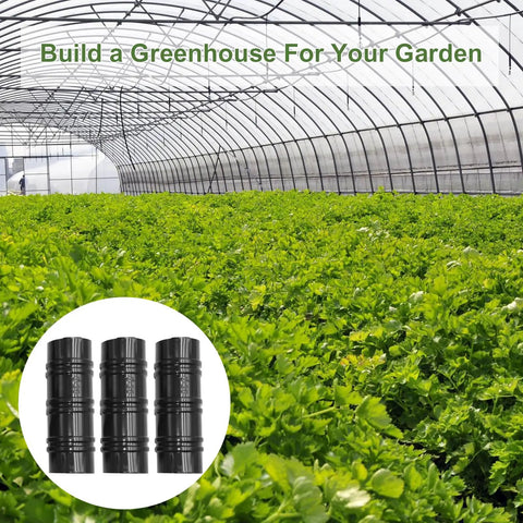60Pcs 1 Inch Greenhouse Clips Clamps Set for PVC Pipe Greenhouse Film Sunshade Nets and Row Covers Durable ABS Plastic Garden Fasteners for Plants and Greenhouse Projects