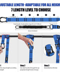 Heavy Duty Pull Up Assistance Bands Set 260lbs Resistance For Pull Ups And Strength Training With Adjustable Nylon Straps