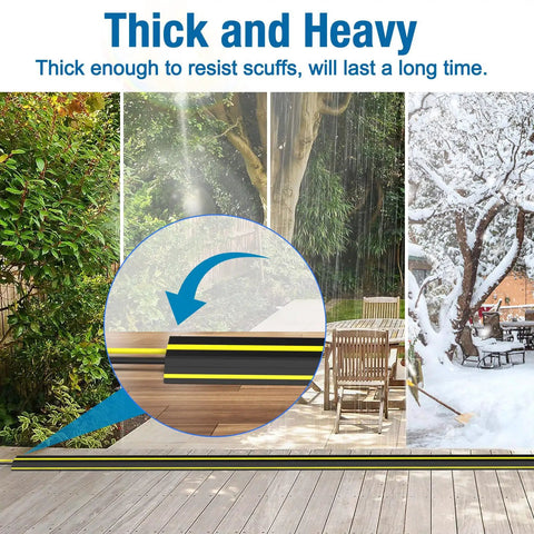 Heavy Duty PVC Cord Cover Protector 10 ft Floor Cable Duct That Unrolls Easily Prevents Trip Hazards indoors and outdoors.