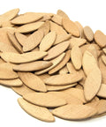Stack of birch wood biscuits for Eight Point Five Amp Plate And Biscuit Joiner With Case And Biscuits Plus One Hundred Birch Wood Biscuits