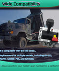 PTO Hoist Control Valve With Kickout For Dump Truck Tipper Hydraulic System Replaces AV 295 329358X shown with truck