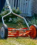 1204-14 14-Inch 4-Blade Push Reel Lawn Mower with Lightweight 19-Pound Body on Grass