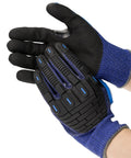 Cut Resistant Work Gloves With Power Grip For Men And Women ANSI A5 Impact Protection Heavy Duty HPPE Safety Gloves