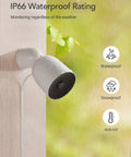 Outdoor Security Camera 1080P For Your Home Weatherproof IP66 With Night Vision Two Way Audio Motion Alerts With Deterrent Alarm