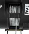 Heavy Duty Electric Hoist With 1102 Lb Capacity And Wired Remote Control Lift For Garage Shop Or Factory Jobs Featuring Fast 1800W Copper Motor with 29 meter steel cable.