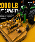 Three Point Tractor Quick Hitch Category One Green Fast And Hassle Free Implement Changes And Quick Attachment Swaps Without Downtime No Bushings Required on green tractor