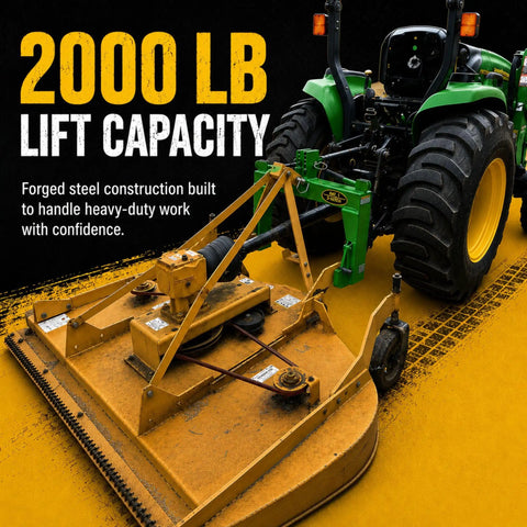 Three Point Tractor Quick Hitch Category One Green Fast And Hassle Free Implement Changes And Quick Attachment Swaps Without Downtime No Bushings Required on green tractor