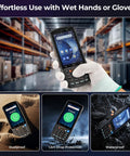 Android 12 Barcode Scanner Workhorse With Honeywell HS7 Engine IP67 Rugged Handheld Computer used in warehouse