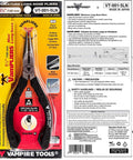 Pro Grade Four Piece Five Inch Precision Mini Pliers Set With ESD Safe Grips Long Nose Needle Nose Made In Japan packaging