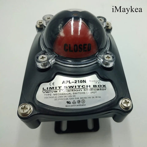 APL 210N Limit Switch For Pneumatic Actuator Valve Position Indicator And Pneumatic Reply Device Aluminum Body