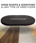 Heavy Duty Felt Furniture Sliders For Hardwood Floors Nine And A Half Inch Four Pack Move Heavy Sofas And Tables Without Scratching
