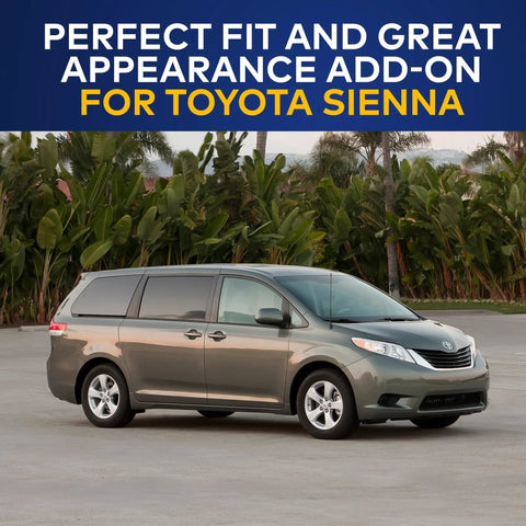 Toyota Sienna with 16 Inch Black Antenna Mast Replacement For 2004-2015 Fits Cars Trucks And SUVs Car Wash Safe