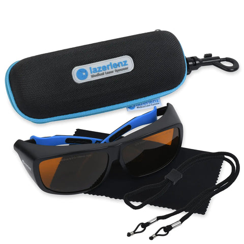 Adjustable Laser Goggles For Tattoo Removal And Medical Laser Safety Eyewear With 532 And 1064 Nm Filters Pro Grade Design