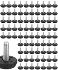 Heavy Duty 150 Piece Adjustable Furniture Leveler Set featuring universal thread screws and durable base plates