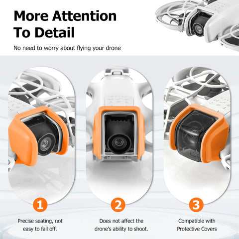 Neo Drone Gimbal Protector Lens Guard Bumper Bar For Gimbal Anti Collision Protection Easy Snap On One Piece Design Fits Neo Drone