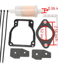 Carburetor Rebuild Kit Replacement For Mariner Outboard Motor Fits Mercury Marine 1395 Series Replaces 1395-8236354 parts shown