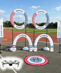 DIY Obstacle Course Kit For Drones Dope Hoop Gates And PVC Track For 23.6 Inch Quadcopter FPV RC Racing Training Set