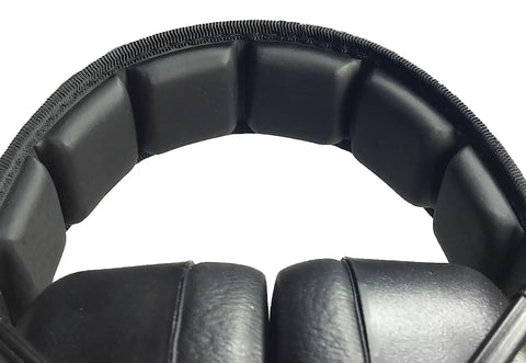 Close-up of padded headband on Ultra Comfy 37 Db NRR Safety Ear Muffs For Shooting And Industry Work High Noise Reduction Earmuffs