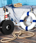 Heavy Duty Extension Cord Reel With Pro Grade Industrial Plastic Build Tangle Free Winding For Garage Shop And Craft Room