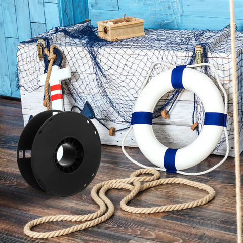 Heavy Duty Extension Cord Reel With Pro Grade Industrial Plastic Build Tangle Free Winding For Garage Shop And Craft Room