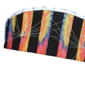 Dual Line Stunt Parafoil Kite With Tie Dye Style No Assembly Required, Easy To Fly And Fun, Weather Resistant Ripstop Fabric