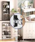 Heavy Duty Anti Tip Furniture Safety Straps For Baby Proofing And Wall Mirror Mounts Tough Built Earthquake Anchor Holders For Family Homes Four Pack No Drama Quick Install Hardware shown on various furniture.