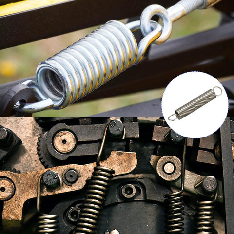 Beefy Stainless Steel Extension Spring Set 0.5mm Wire 5mm Outer Dia 30mm Length 5 Pieces Tension Springs For Home Repair Furniture Doors Chairs